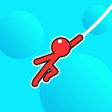 Stickman Hook Jump : Swing Star Hero